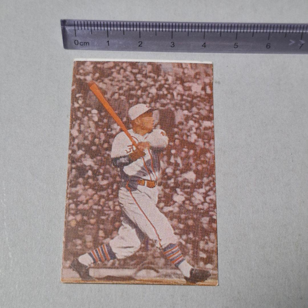 ジャイアンツ 赤バット 川上哲治 昭和 レトロ 野球 ブロマイド 野球カード