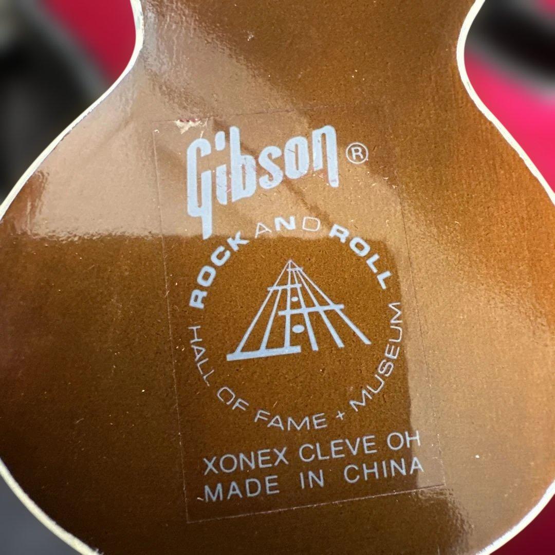 ギブソン・レスポール 木製ミニチュアギター