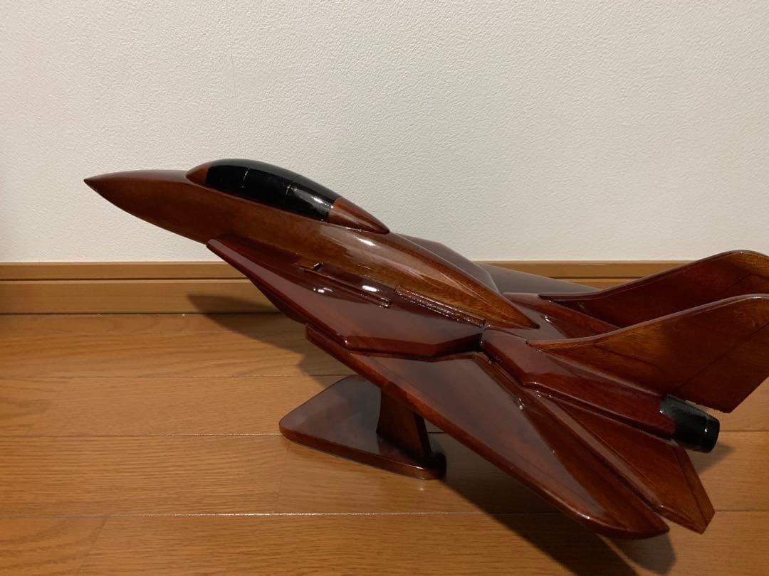 f14トムキャトの木製の飛行機模型