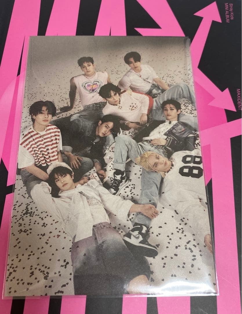 スキズ 直筆サイン トレカ ヒョンジン MAXIDENT