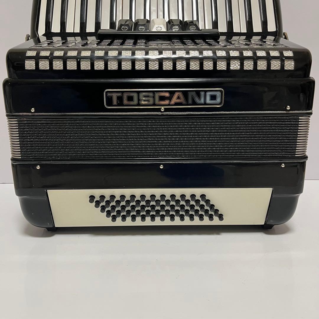 TOSCANO アコーディオン 34鍵盤 トスカーノ ブラック