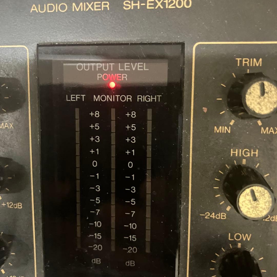 Technics AUDIO ミキサー　MIXER SH-EX1200