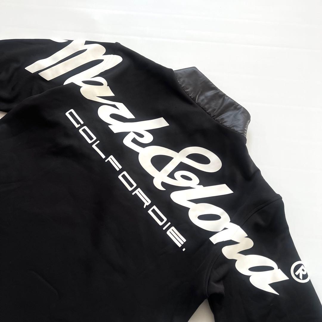 MARK&LONA マークアンドロナ　ハーフジップ 裏起毛　長袖シャツ　46