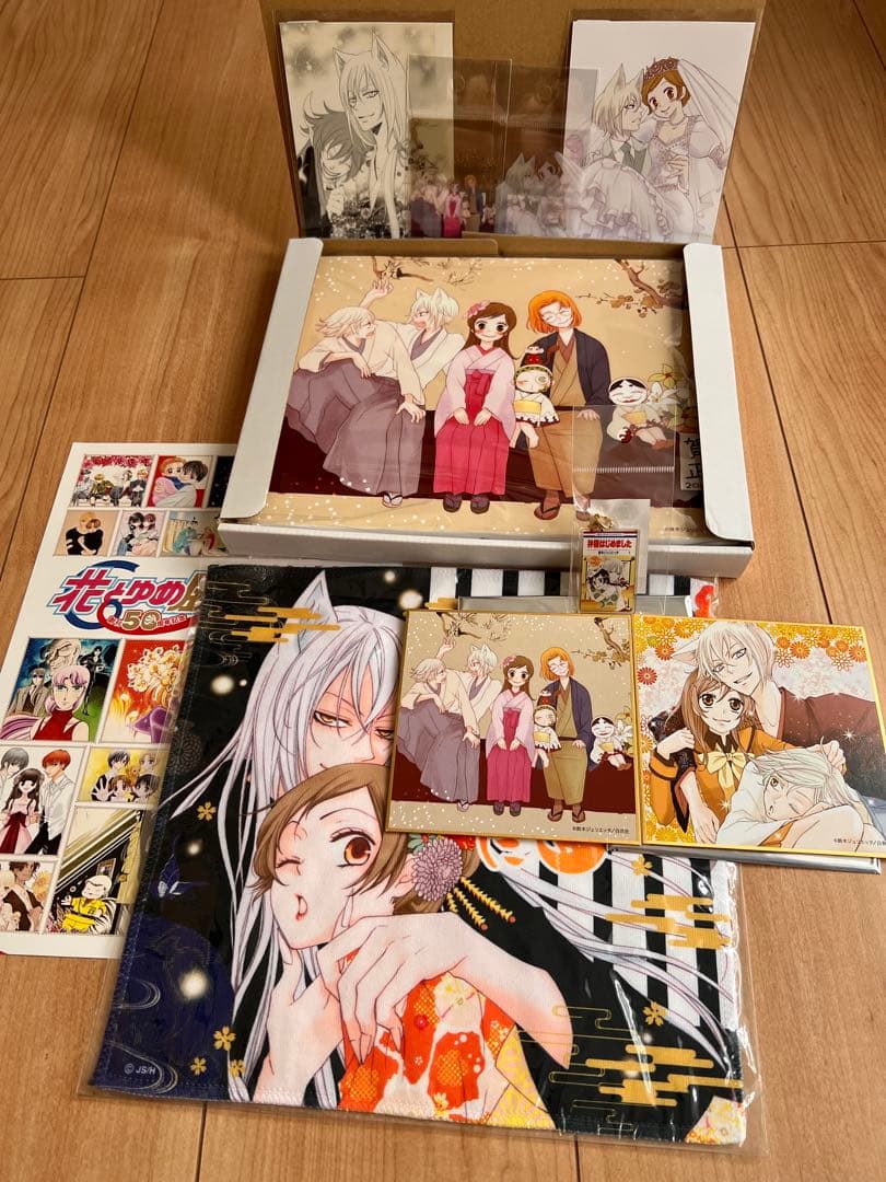 花とゆめ50周年創刊記念　神様はじめましたF3アートパネル9点セット