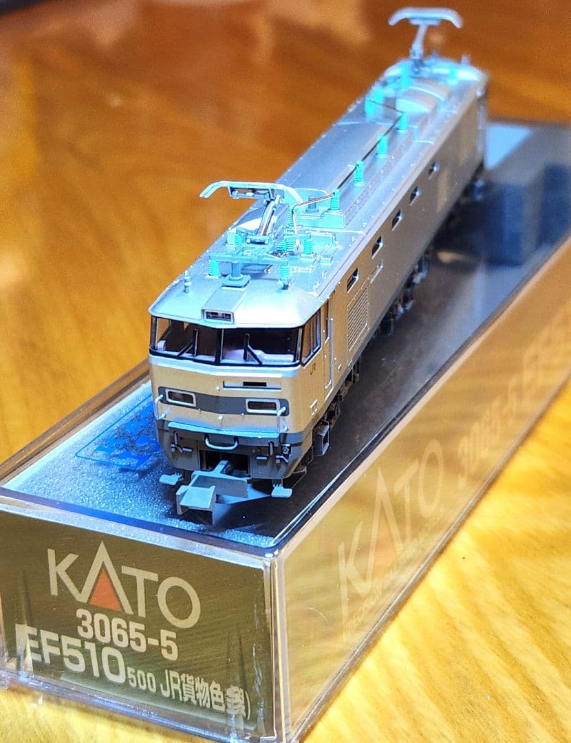 【美品】KATO EF510 500 JR貨物色(銀) 3065-5 動作確認済