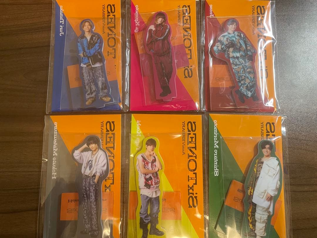 SixTONES アニバーサリーアクリルスタンド 6個セット