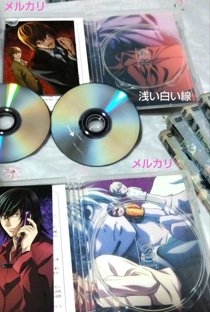 デスノートアニメ限定版人形10種＆首振りミニ８種（DVD）人形欠品３種有り。