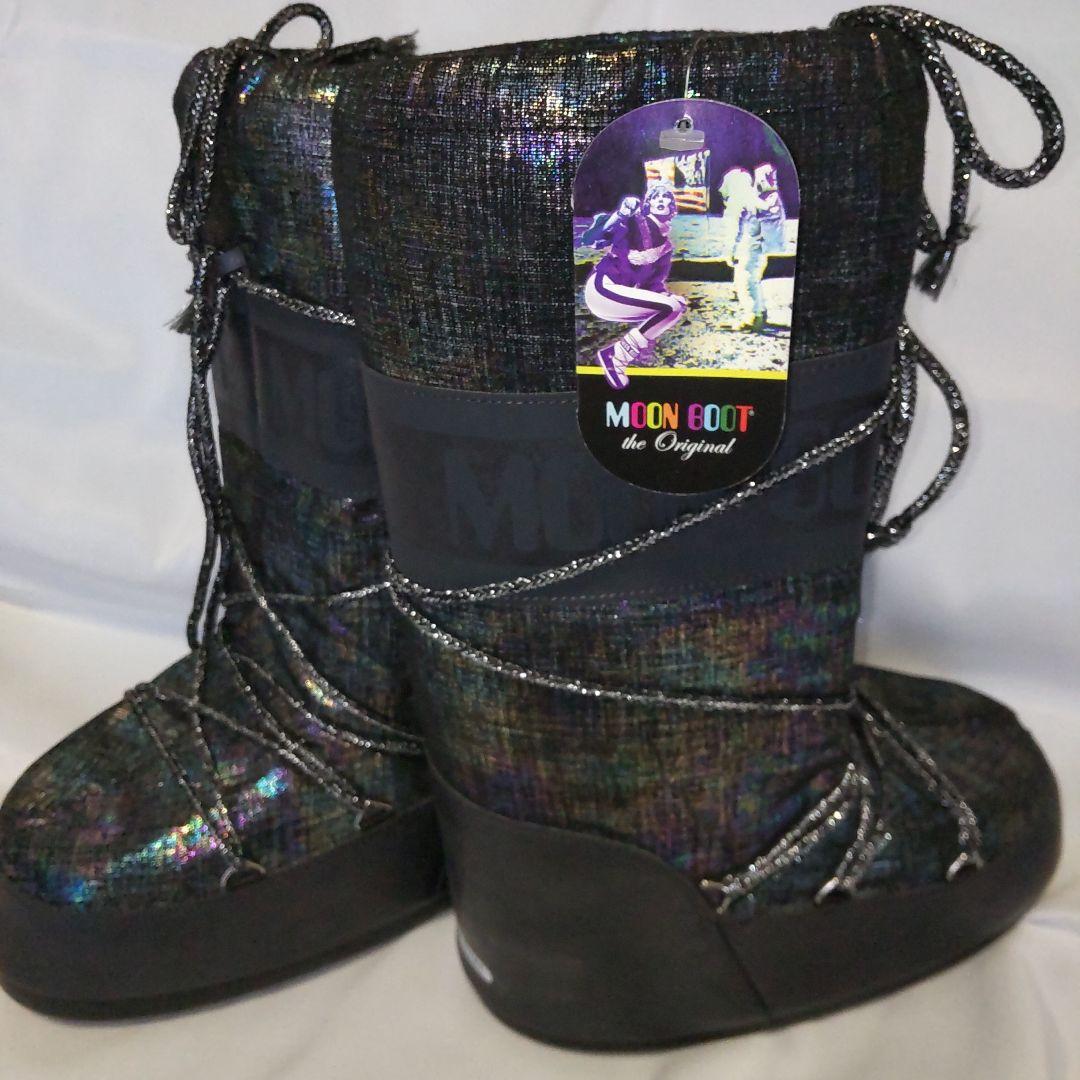 新品 MOON BOOT ムーンブーツ 26.0cm シャイニーブラッシュ
