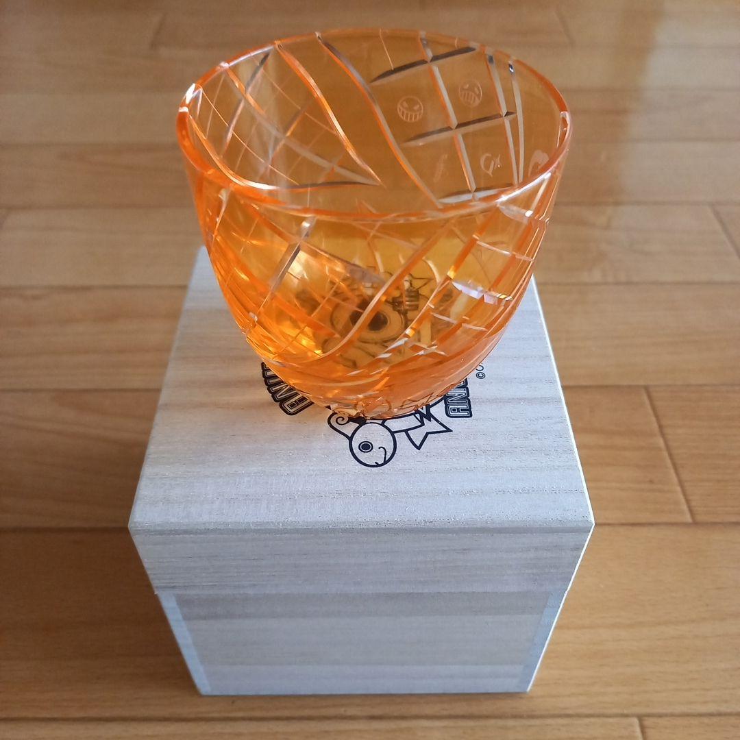 ワンピース　アニメ20周年記念　江戸切子グラス　限定999点　エースモデル　新品