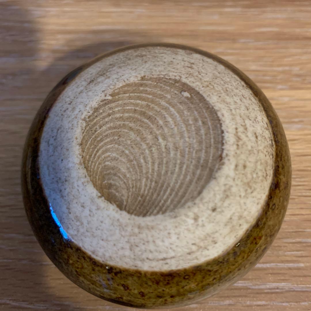 茶道具　茶入れ　大海茶入　仕覆付き　アンティーク　1客　285