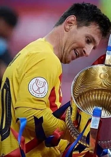 20-21 バルセロナ　メッシ　コパ・デル・レイ　フルパッチユニフォーム