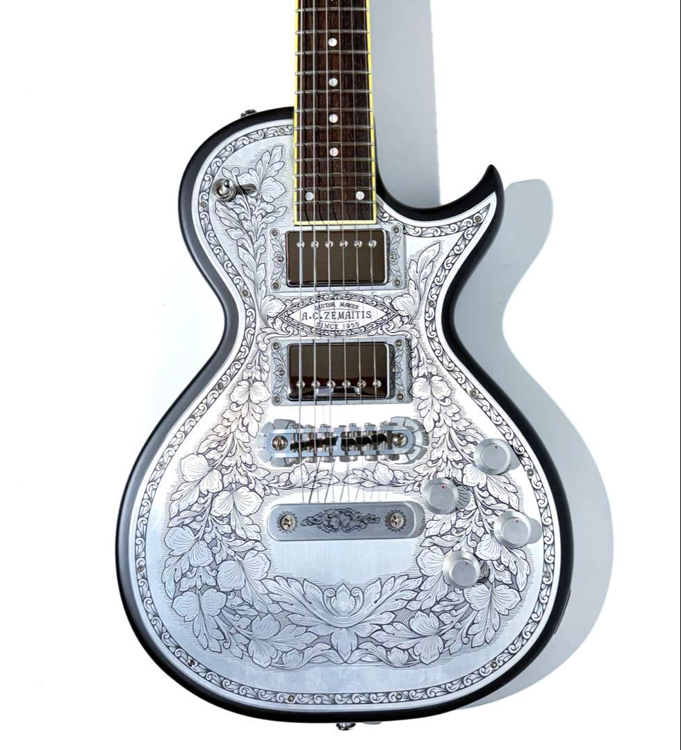 【極上美品】Zematis C24MF BK ゼマティス エレキギター