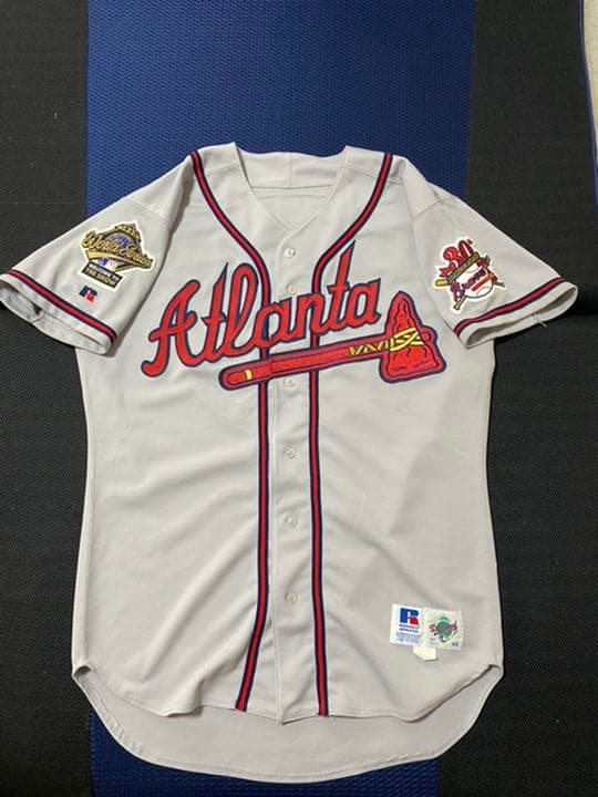 鑑定書あり　マーキス・グリッソム　1995ワールドシリーズ　実着用　ロードユニ