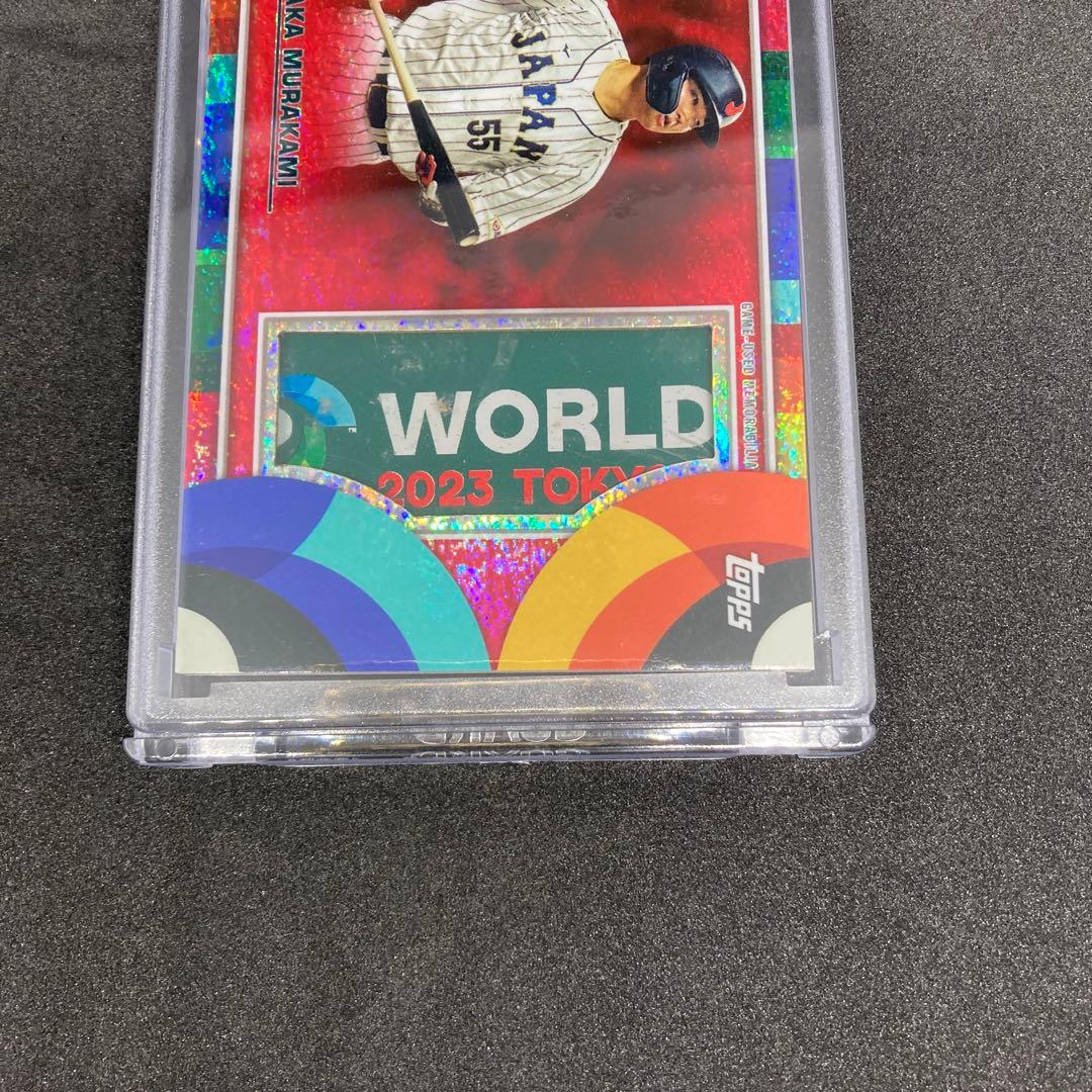 [５枚限定] topps wbc 村上宗隆　ベースレリックカード