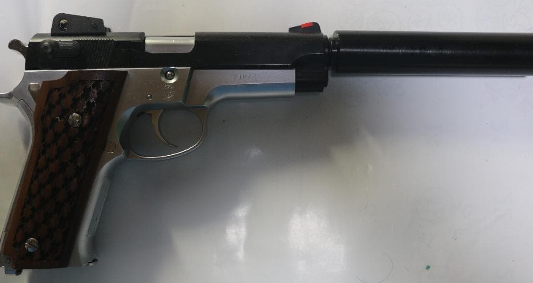 MGC製　ABS樹脂S＆W　M459ガスガン　フレームシルバー消音器付き　合法品