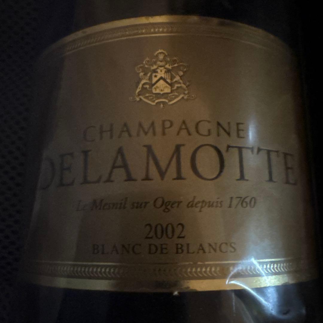 2002年 2本セット ドゥラモット ブリュット ブラン・ド・ブラン シャンパン