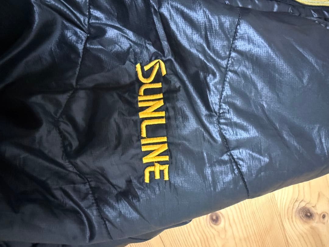 SUNLINE ブラック フィッシングスーツ 上下セット