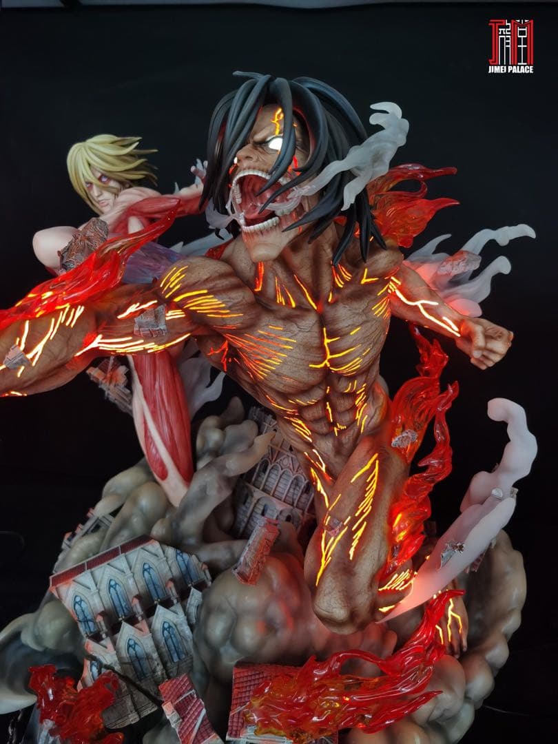 Jimei Palace 進撃の巨人 エレンvs女型の巨人 アニ ガレージキット