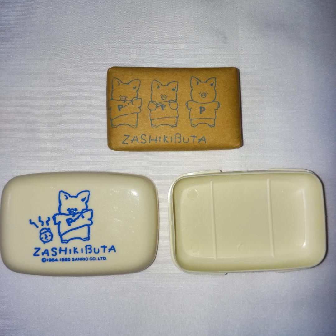 【未使用】ZASHIKIBUTA　ザシキブタ　タオル　石けん　歯ブラシ　ポーチ
