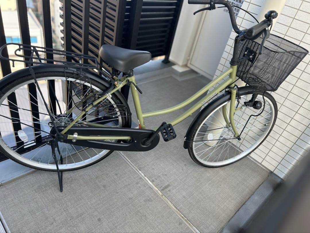 アトレ　自転車　緑　美品