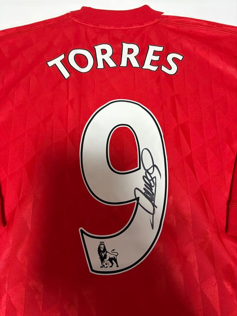 ICONS リバプール トーレス 直筆サイン入り ユニフォーム リヴァプール