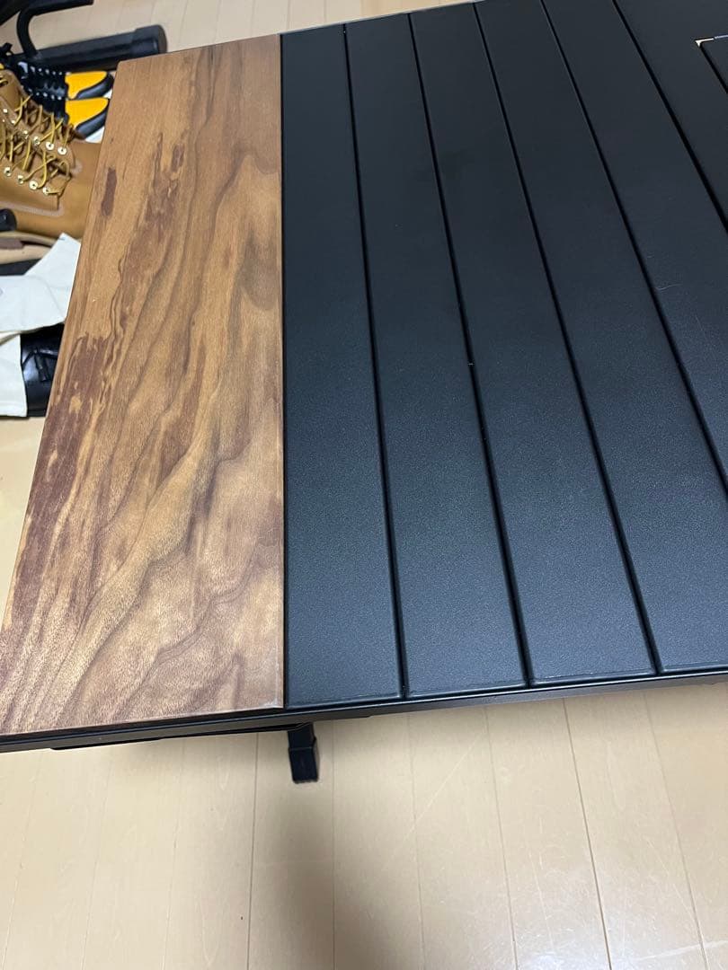 ラーテルワークス　ウッドパネルテーブル120 アウトドアテーブル