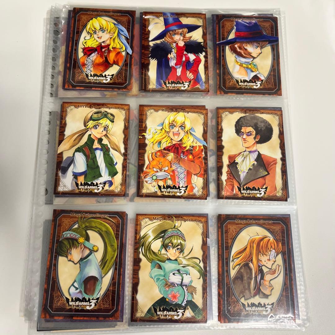 ワイルドアームズ3 WILDARMSトレーディングカード 全99種 フルコンプ