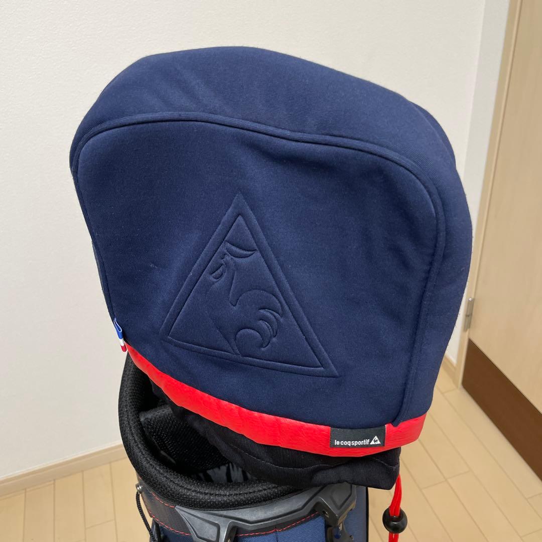 ルコック キャディバッグ・トラベルカバー・アイアンヘッドカバー 他一式