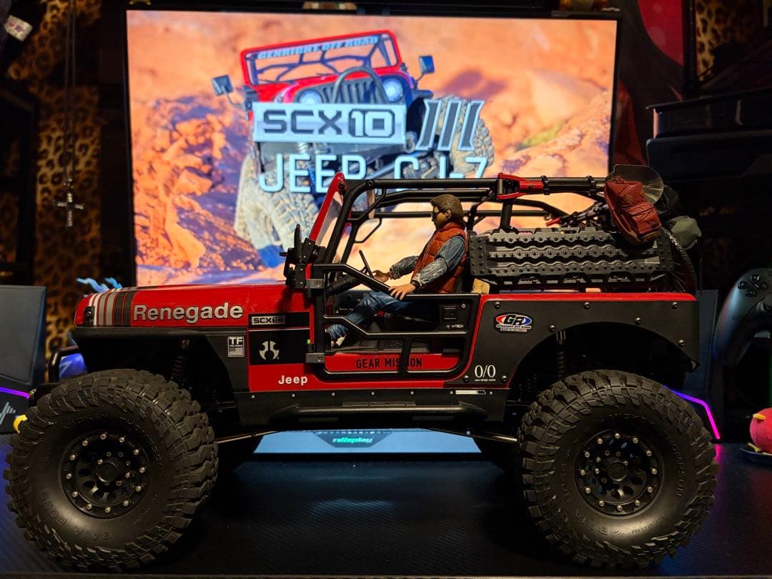 働き者の遊び人  axial SCX10 III Jeep CJ-7