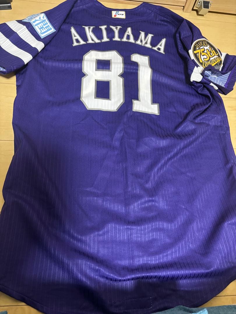 福岡ソフトバンクホークス 秋山幸二 ユニフォーム プロコレ 鷹の祭典 L