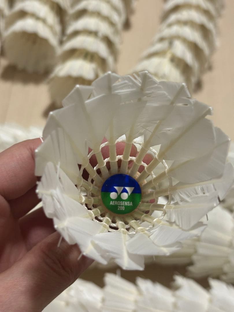 バトミントンシャトル205個　中古