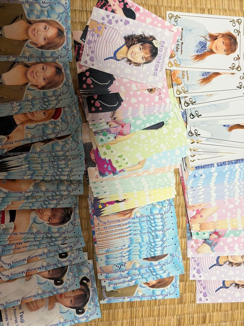 モーニング娘カード　800枚位