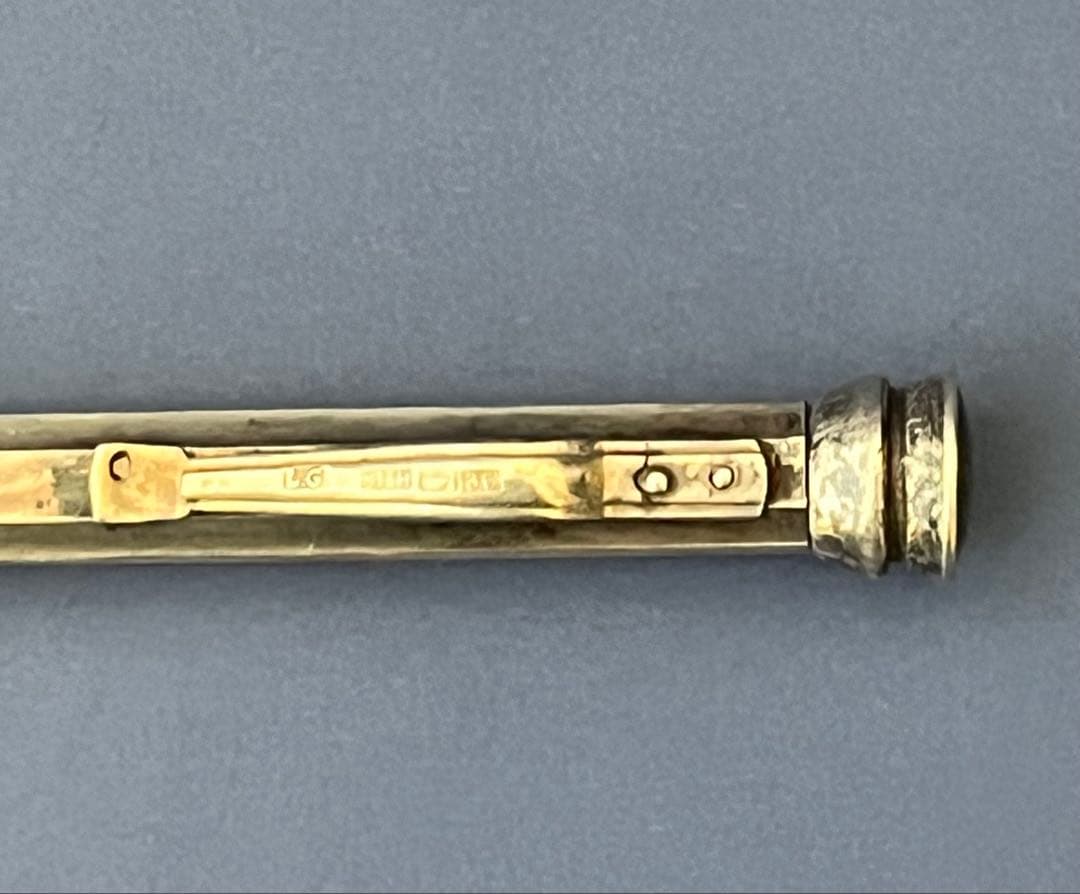 【ヴィンテージ】フィンランド製メカニカルペン　(1.18mm/4B芯15本付)