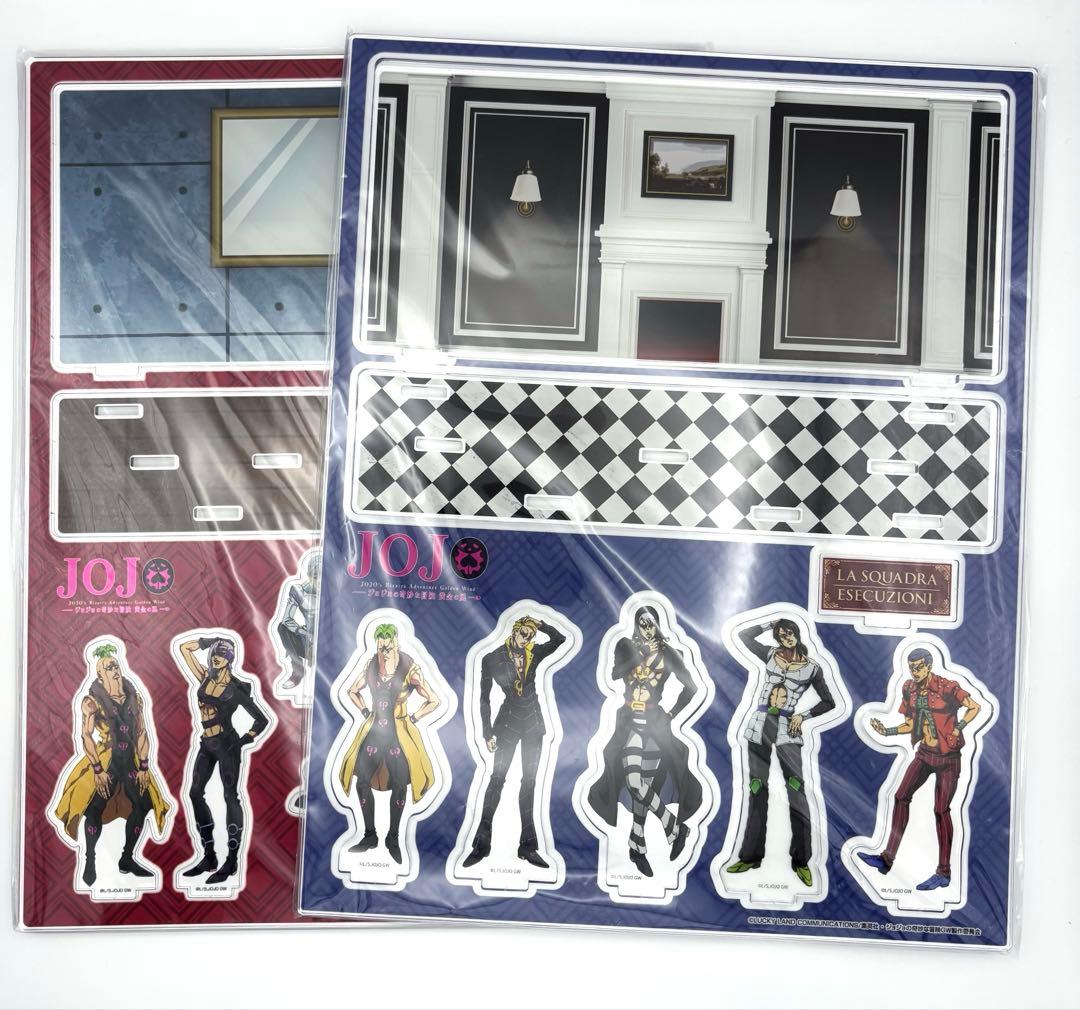 ジョジョの奇妙な冒険 第5部 暗殺者チーム ジオラマセット