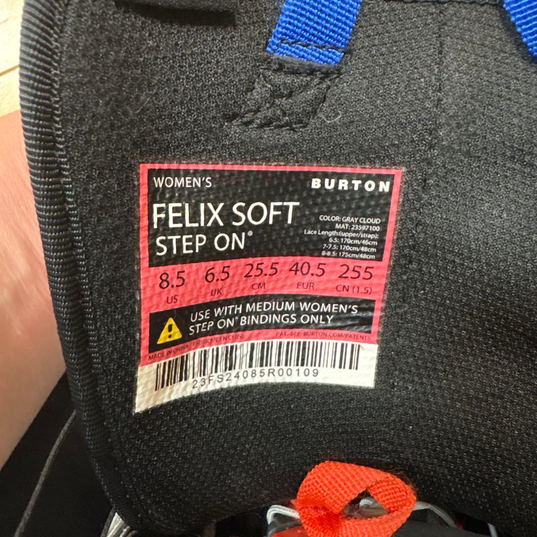 スノーボードブーツ_StepOn_Burton_FELIX SOFT boa