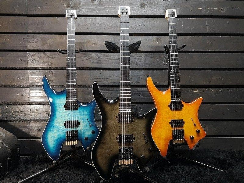 ◆大感謝祭 6st Headless Guitar Black G1G22529