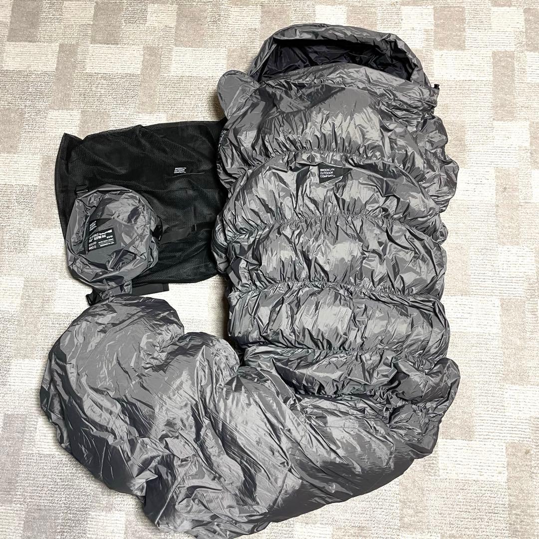 BROOKLYN OUTDOOR COMPANY シュラフ800FP 900g