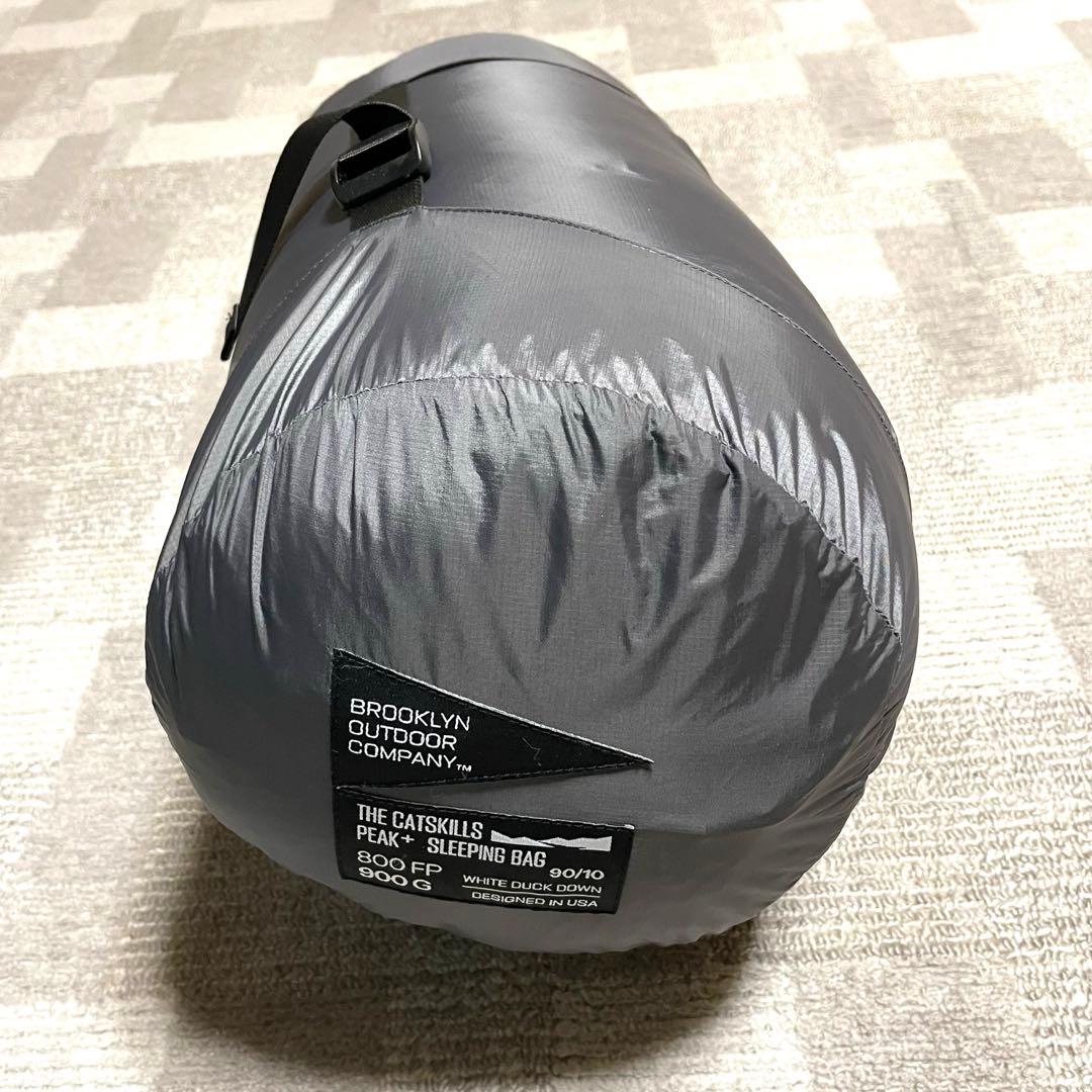 BROOKLYN OUTDOOR COMPANY シュラフ800FP 900g