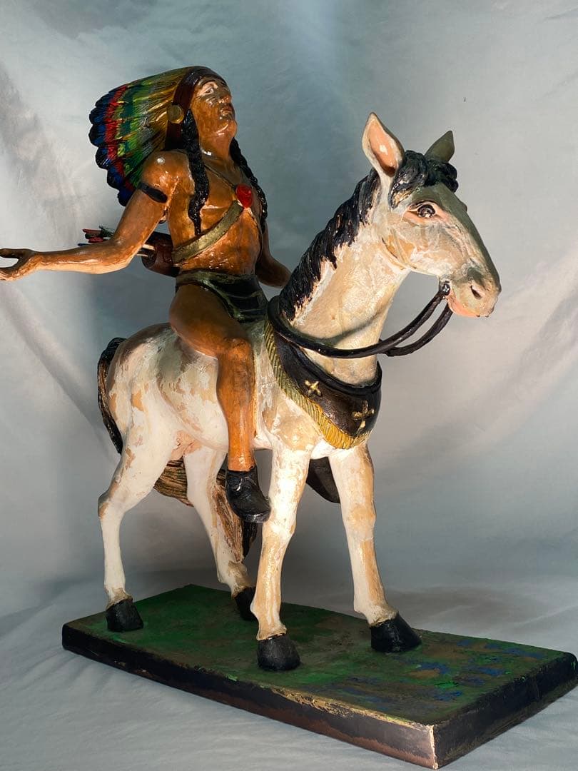 2672❣️ 店舗用　ネイティブアメリカン　オブジェ
