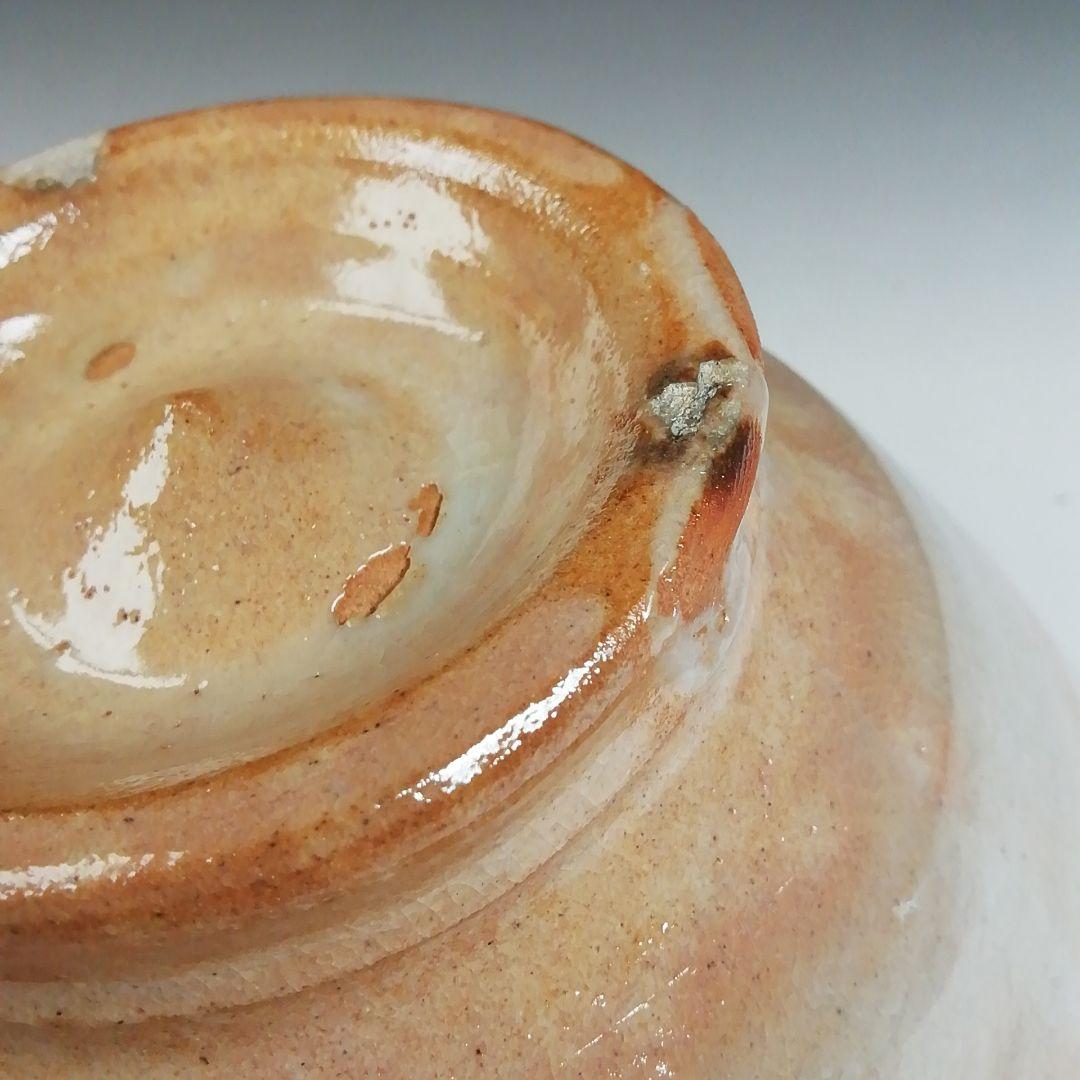 Ｔ４３８　茶碗　『萩焼』『杉山芳寿 造』　共箱　抹茶碗　茶道具