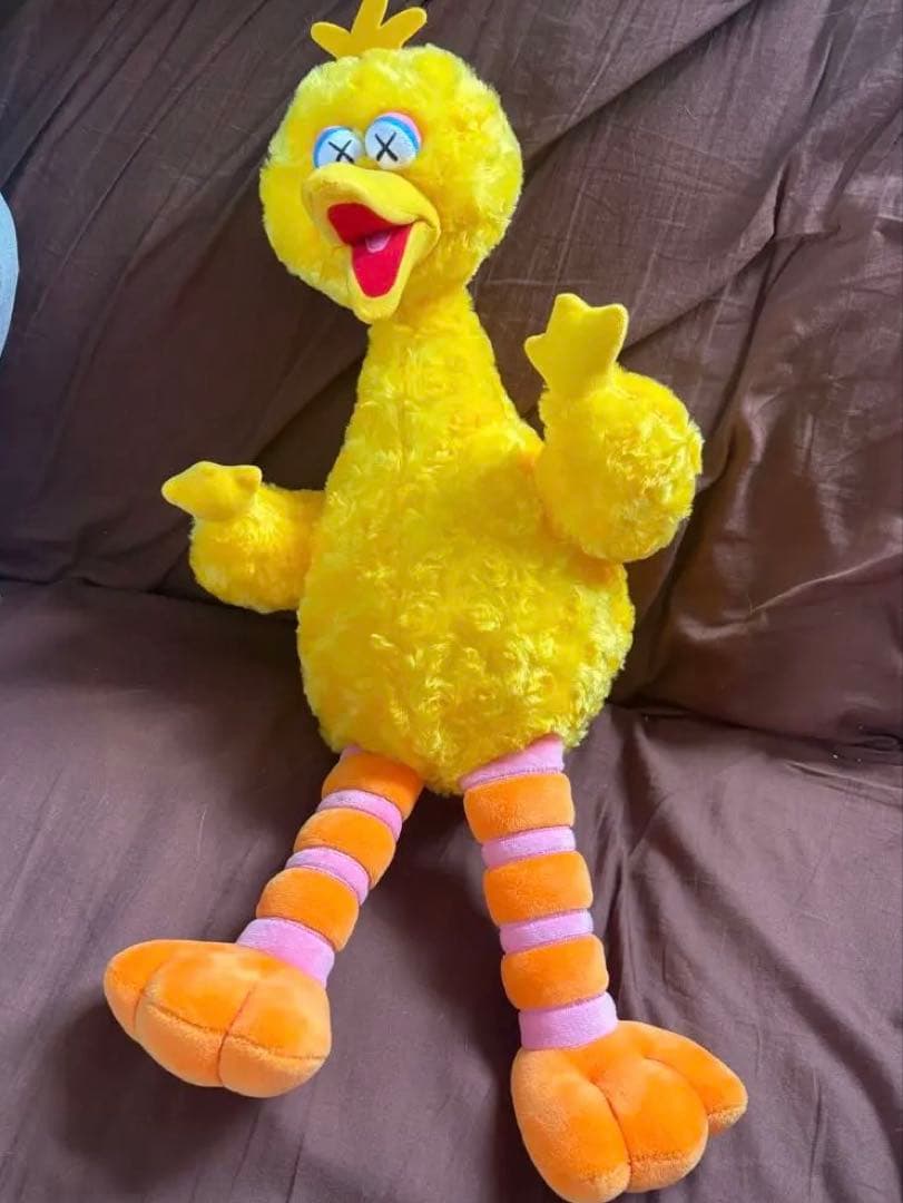 【タグ付き】KAWS セサミストリート ぬいぐるみ