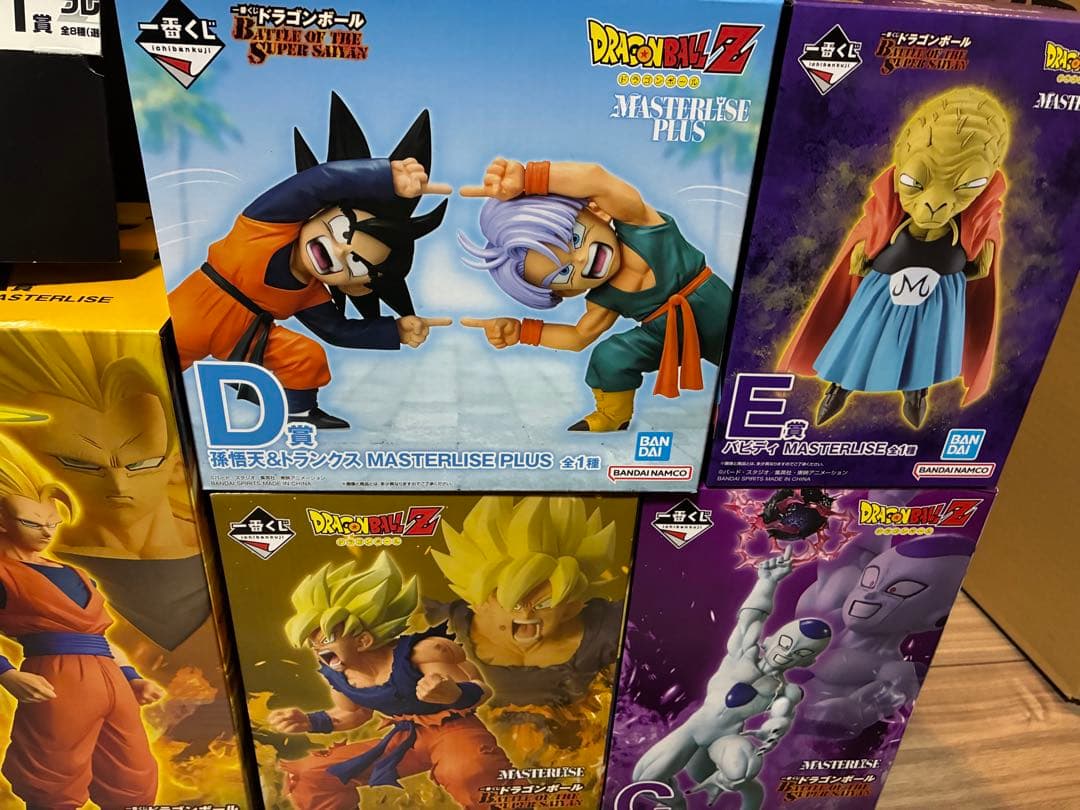 [完売続出]ドラゴンボール 一番くじフィギュアコンプリートセット販促POPつき
