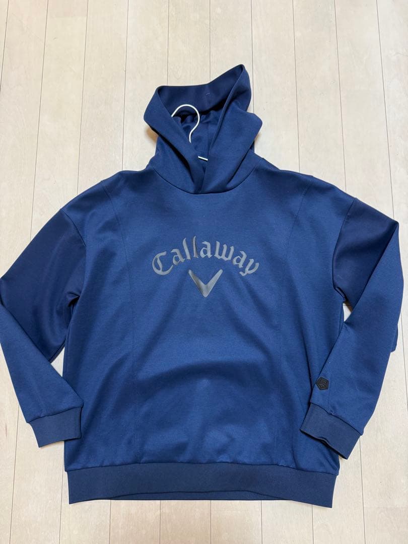Callaway フード付きトレーナー ネイビー