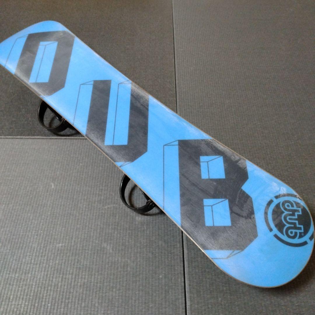 DUB ジュニアスノーボード110cm ビンディング 滑り止め＆コード付