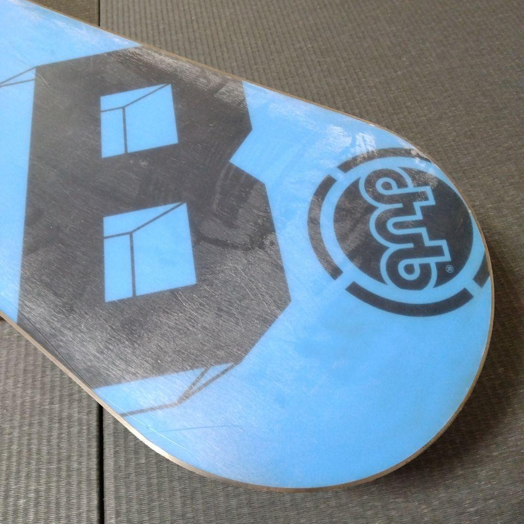 DUB ジュニアスノーボード110cm ビンディング 滑り止め＆コード付