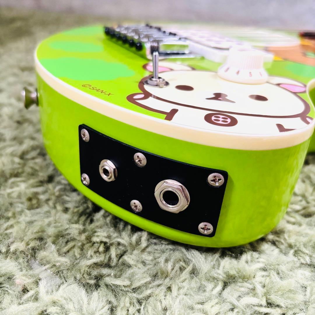 フェルナンデス ZO-3 リラックマ エレキギター ピンク ケース ピック付き