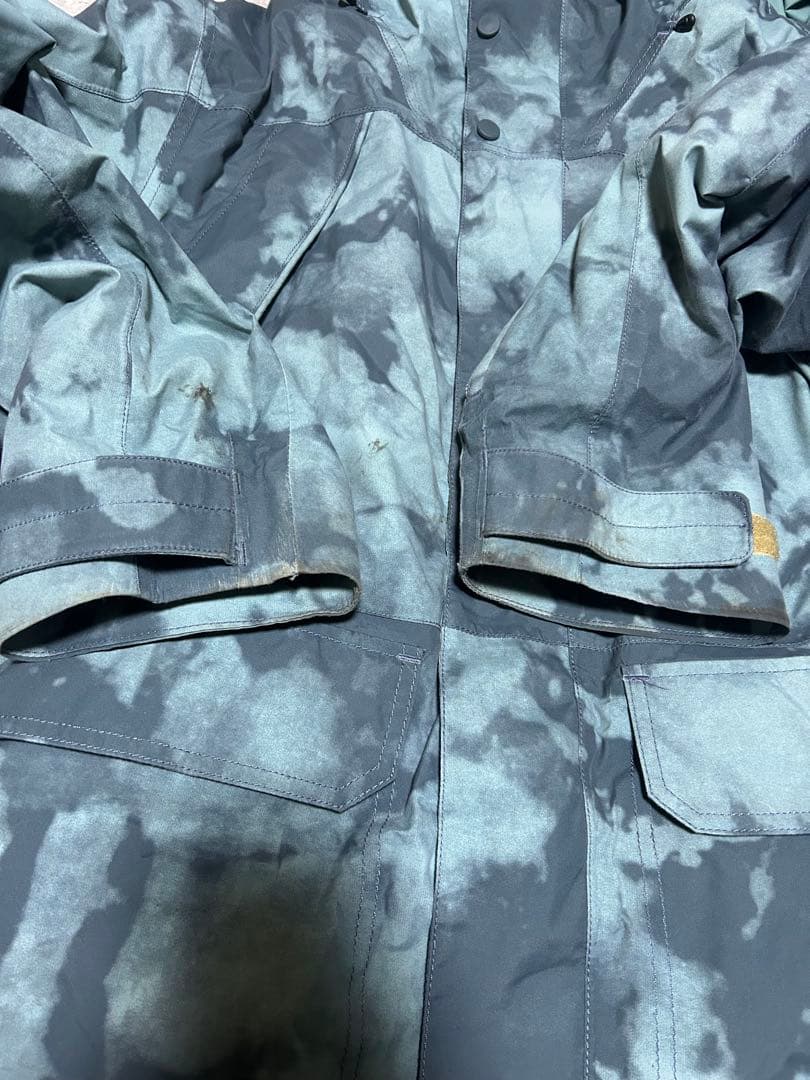 Burton 青迷彩　スノーボードウェア　スキーウェア　メンズ