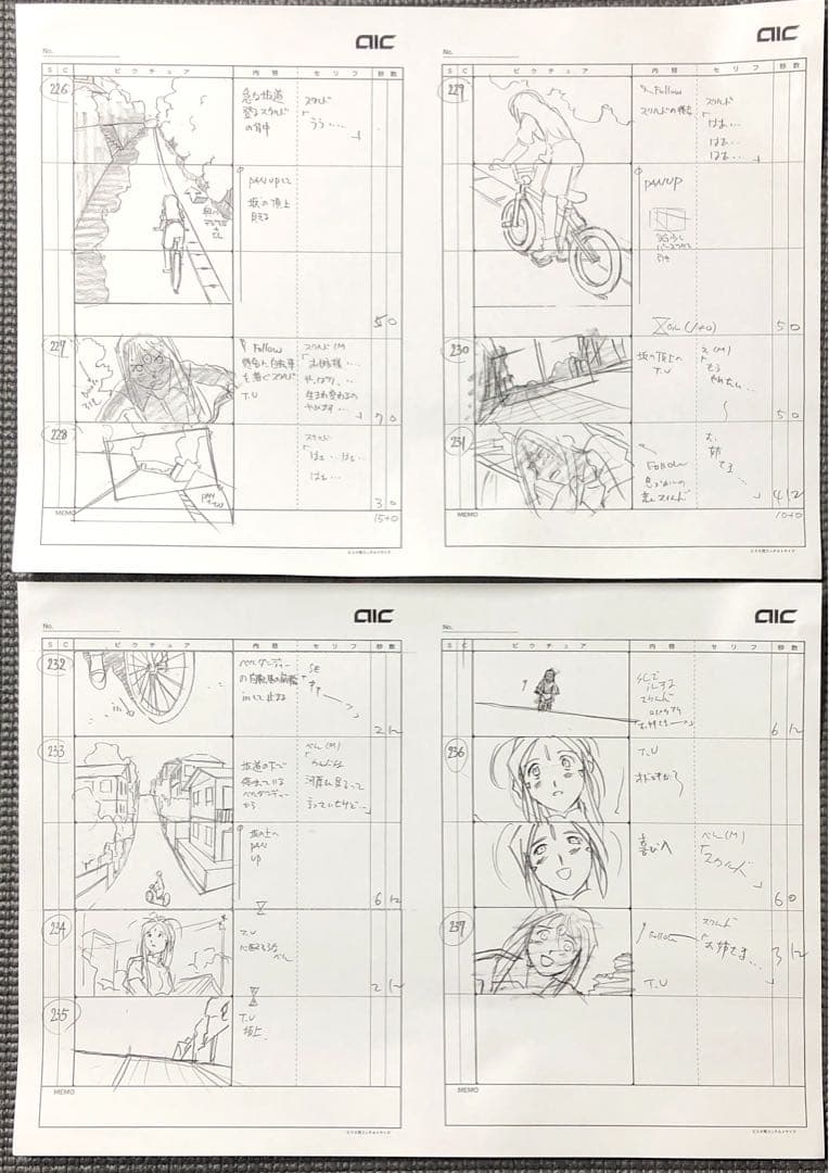 ああっ女神さまっ それぞれの翼 第13話 絵コンテ