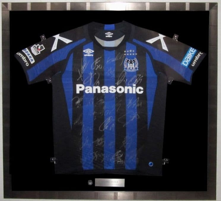 ガンバ大阪 ユニフォーム オーダーメイド 額 セット