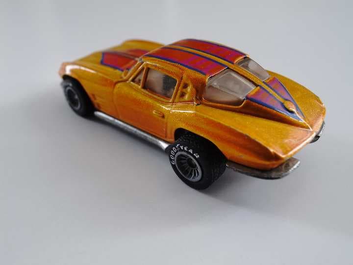 【激レア・貴重】ホットウィール　香港製　マテル　コルベット